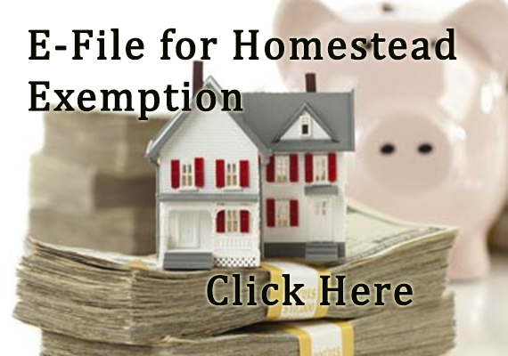 e-file for homestead exemption